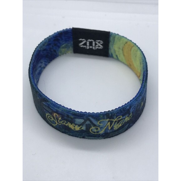 ZOX Single STARRY NIGHT #1013 Vincent Van Gogh Art vintage wristband - Picture 1 of 3